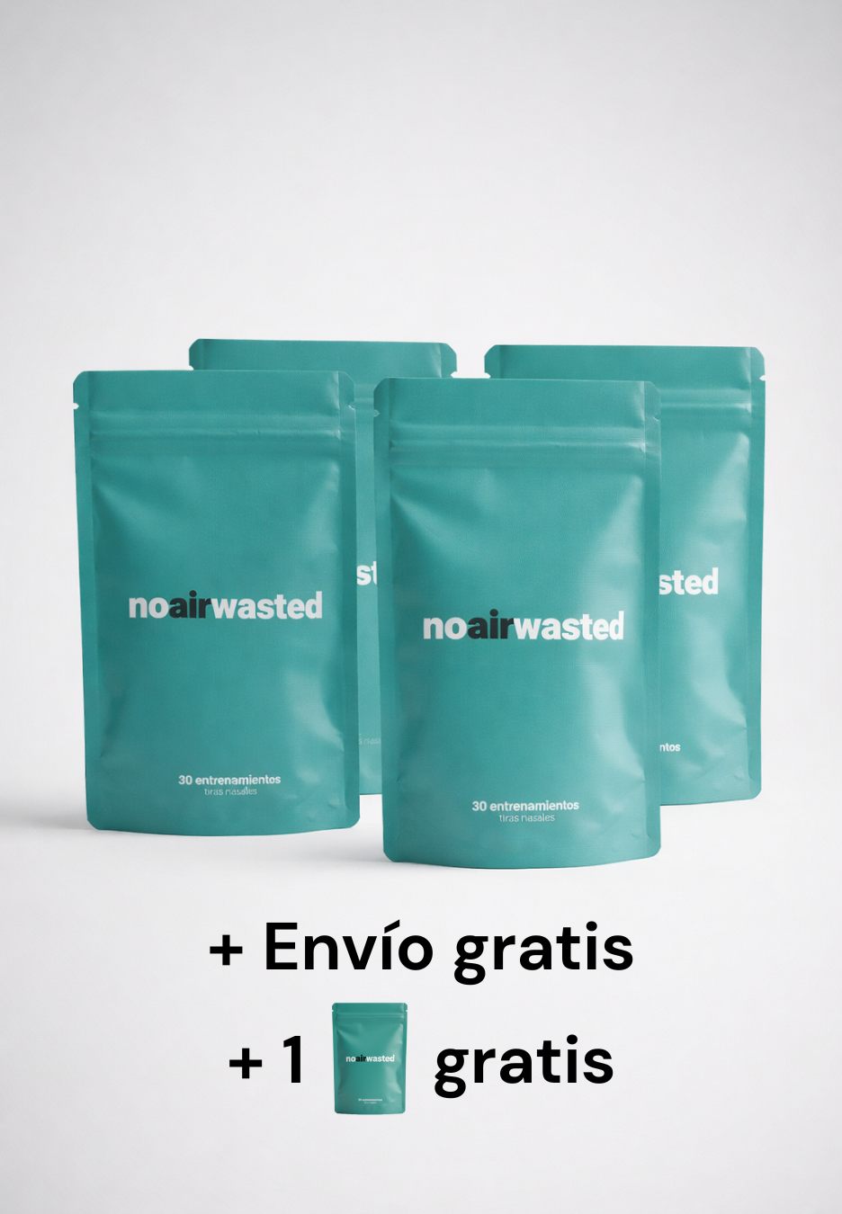 Tiras Nasales "NO AIR WASTED"