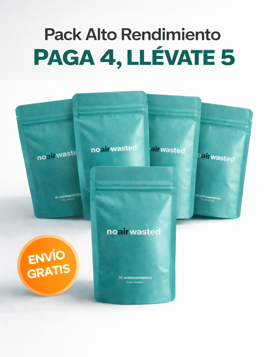 Tiras Nasales "NO AIR WASTED"