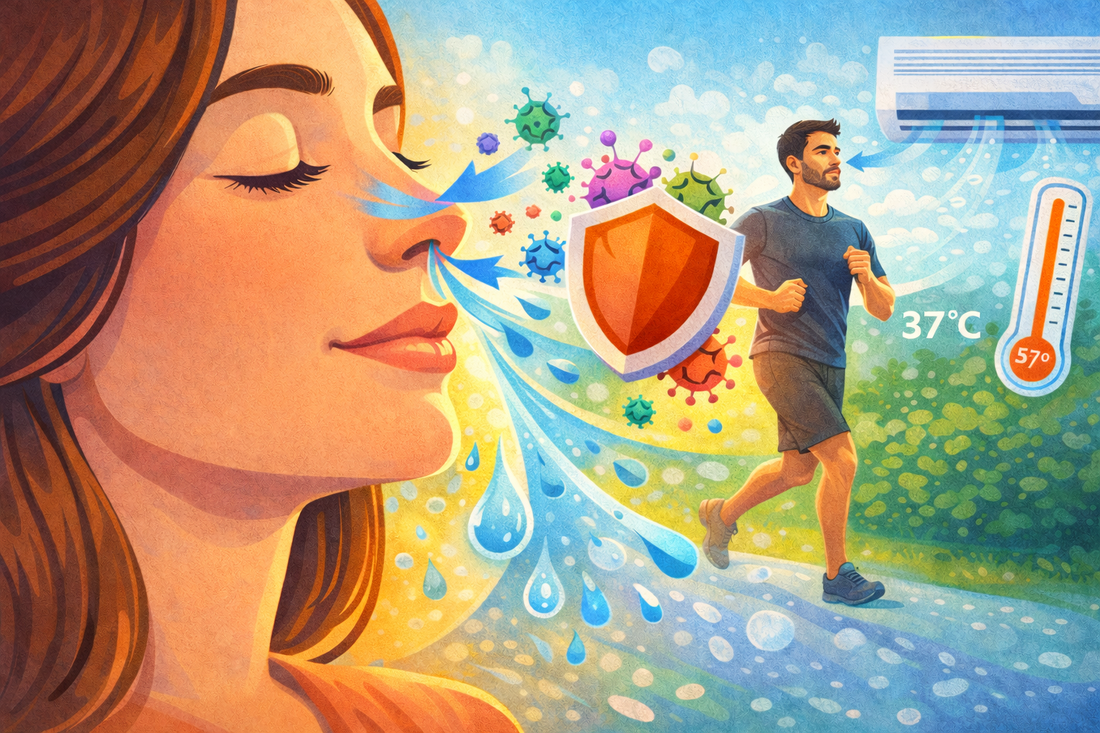 12 razones para respirar por la nariz (Parte 1/3)