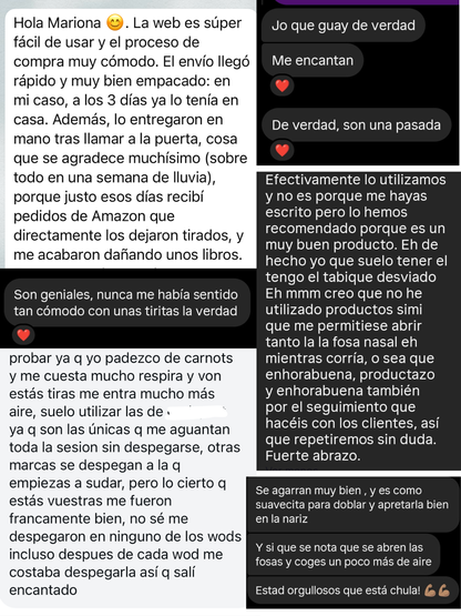 Tires Nasals NO AIR WASTED